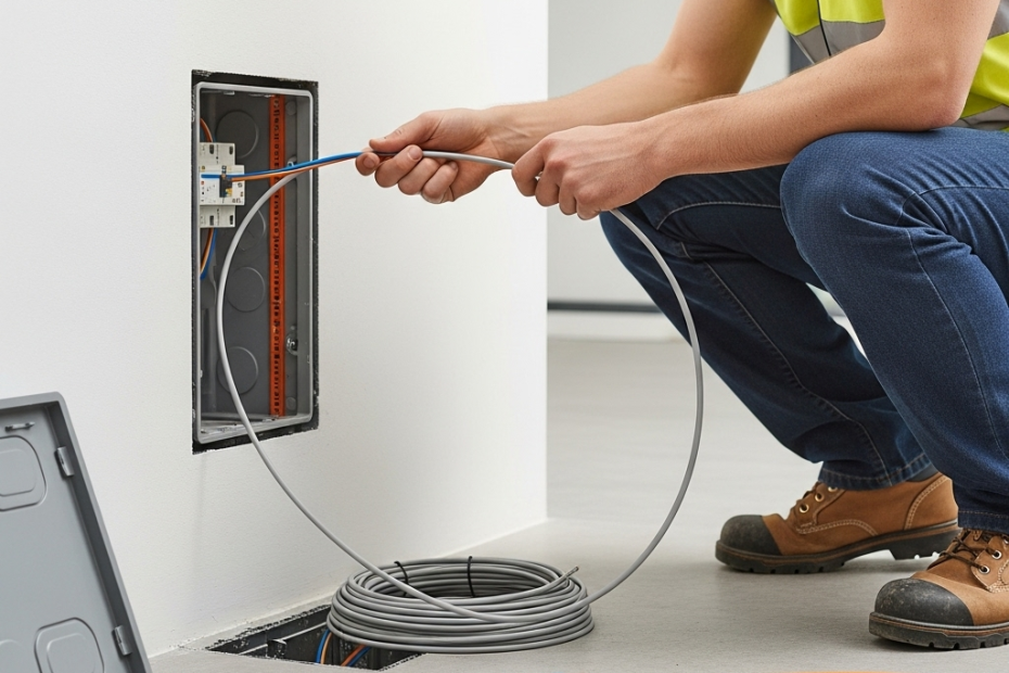 Bina içi iç Tesisat Çekme 1 Bina içi iç Tesisat Çekme